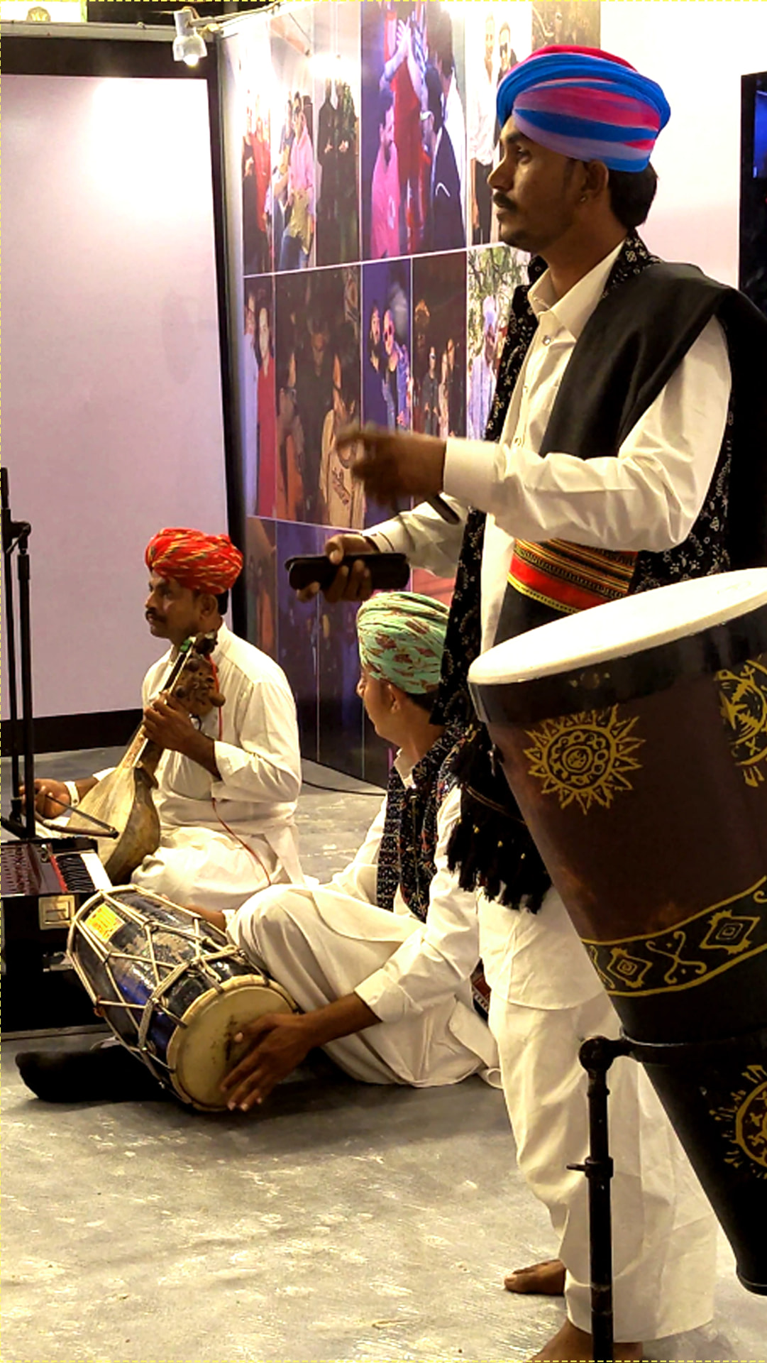SURUH performance photo 2 — musicians with percussion instruments
